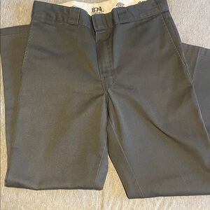 Dickies Men's Charcoal Chinos